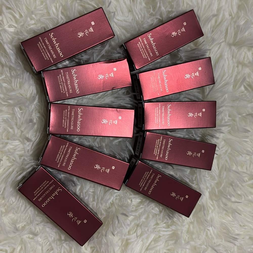 Sulwhasoo Timetreasure Extra Creamy Cleansing Foam 15g x 10